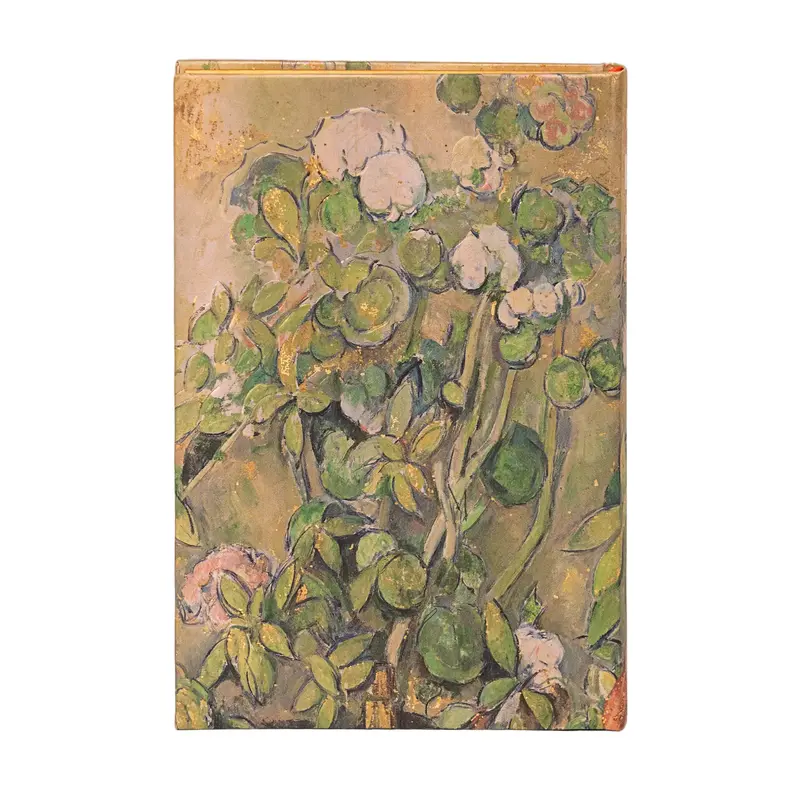 PAPERBLANKS Carnets À Couverture Rigide Pots en Terre Cuite et Fleurs de Cézanne Mini Ligné