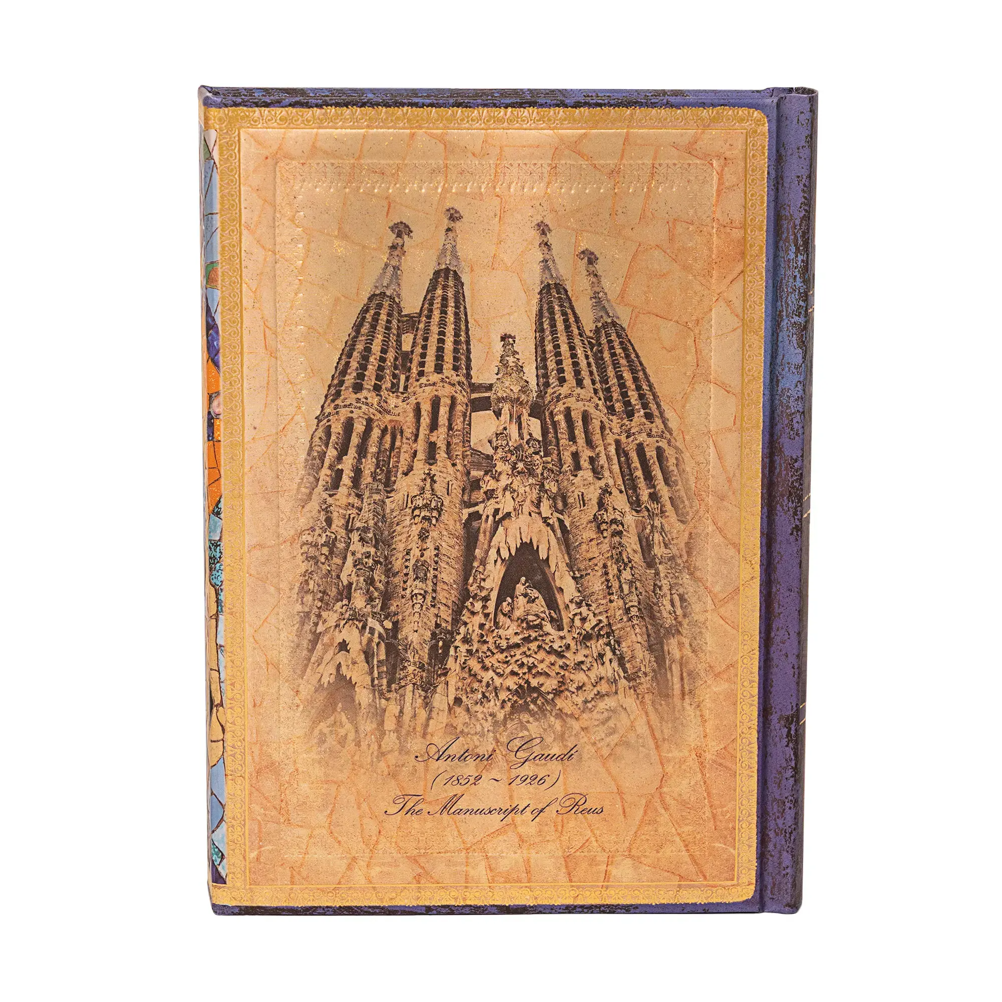 PAPERBLANKS Carnets à couverture rigide Gaudi, Le Manuscrit de Reus Midi Non Ligné