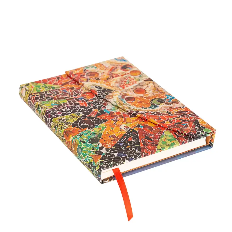 PAPERBLANKS Carnets À Couverture Rigide Le Soleil de Gaudi Midi Non Ligné