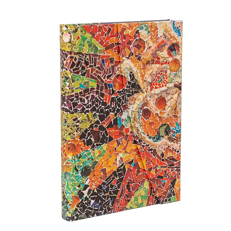 PAPERBLANKS Carnets À Couverture Rigide Le Soleil de Gaudi Midi Non Ligné