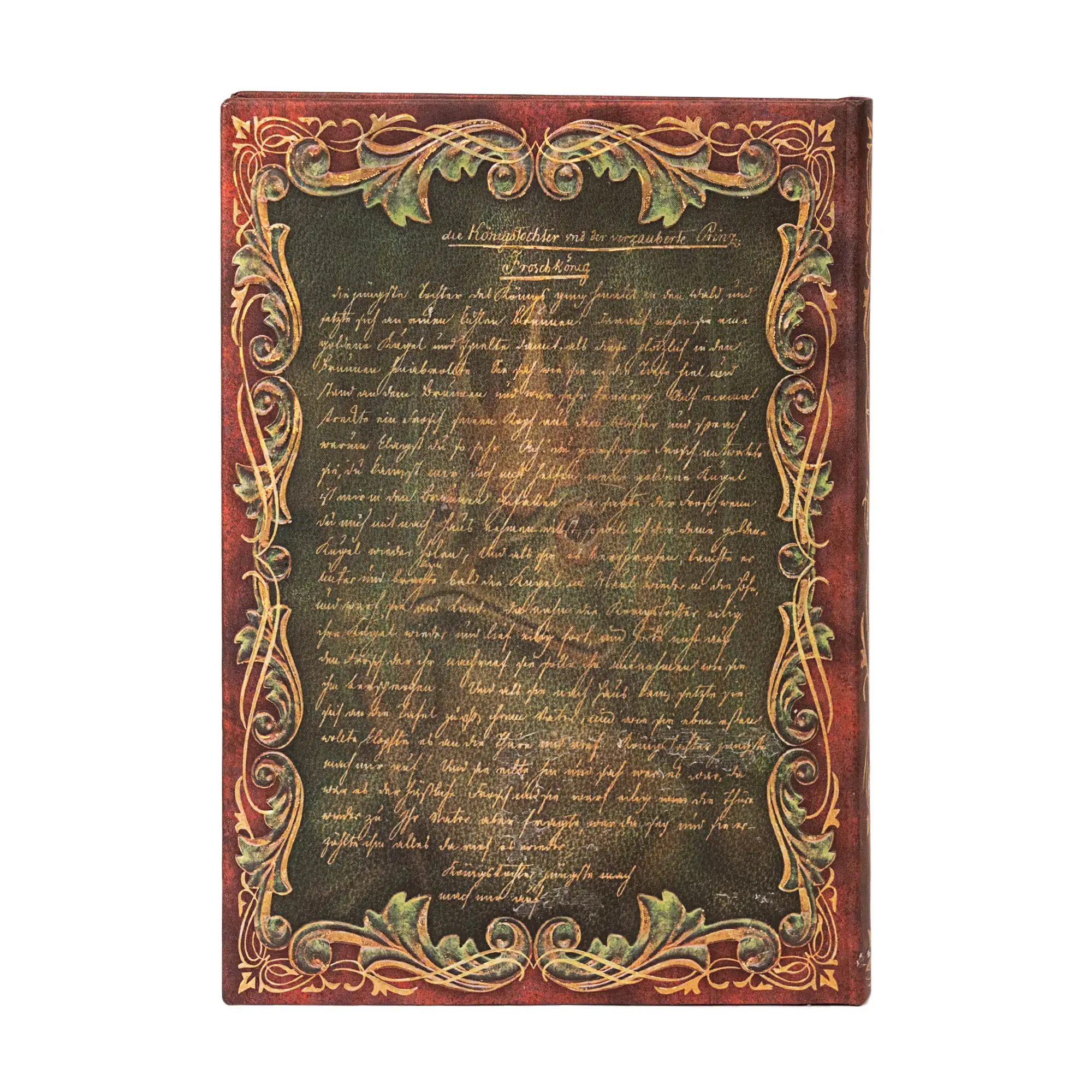 PAPERBLANKS Carnets à couverture rigide Les Frères Grimm, Le Roi Grenouille Midi Non Ligné