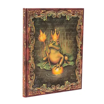 PAPERBLANKS Carnets À Couverture Rigide Les Frères Grimm, Le Roi Grenouille Ultra Non Ligné