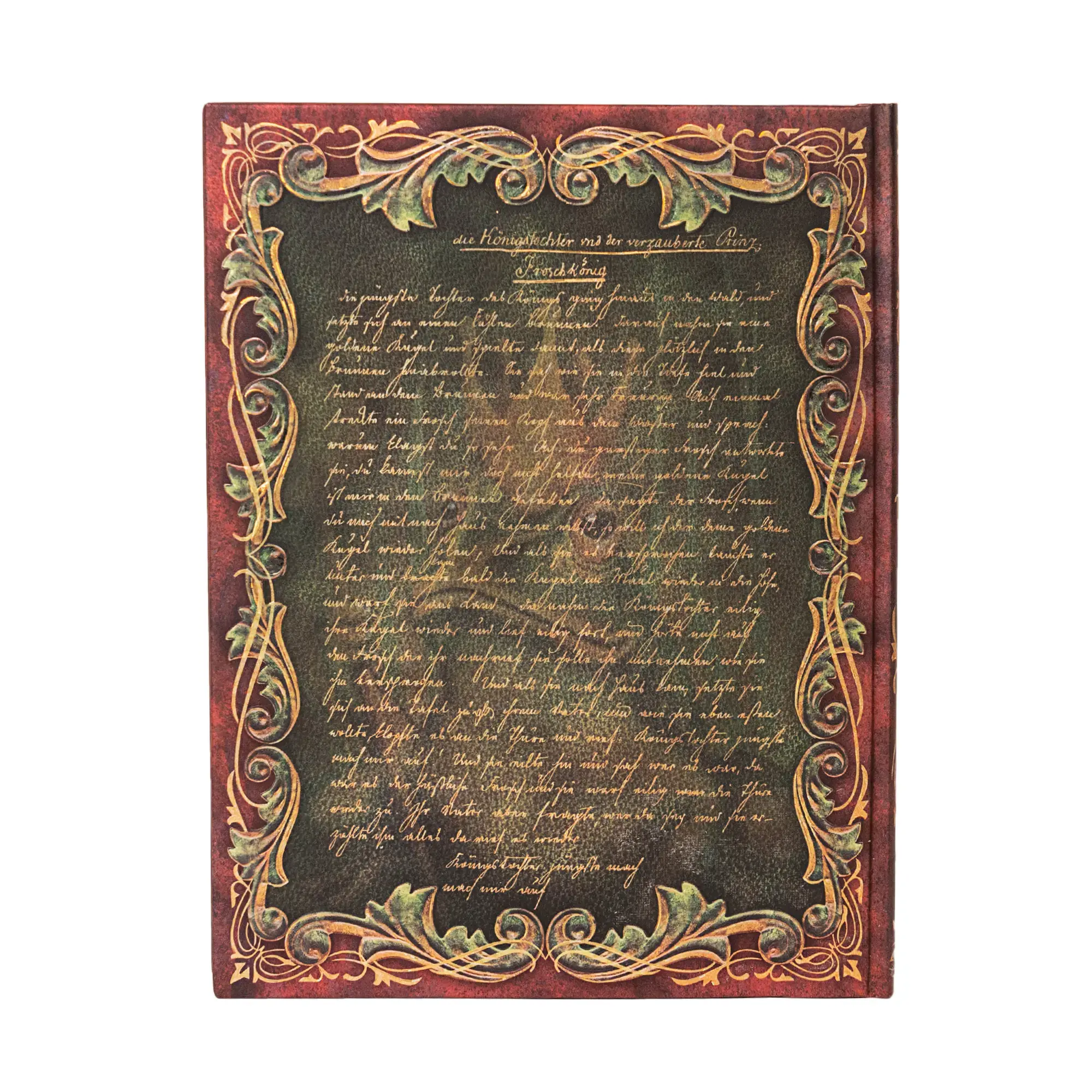 PAPERBLANKS Carnets à couverture rigide Les Frères Grimm, Le Roi Grenouille Ultra Non Ligné