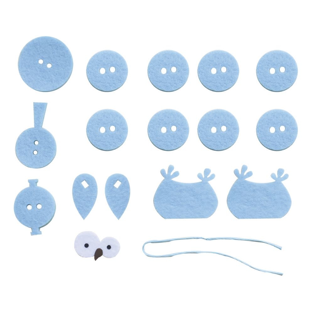 RAYHER Kit amusant Animaux de la forêt feutrine