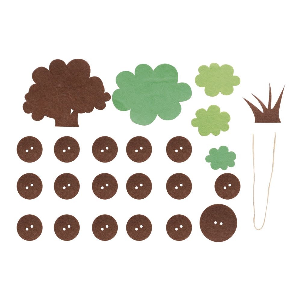 RAYHER Kit amusant Animaux de la forêt feutrine