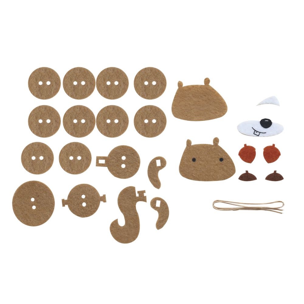 RAYHER Kit amusant Animaux de la forêt feutrine