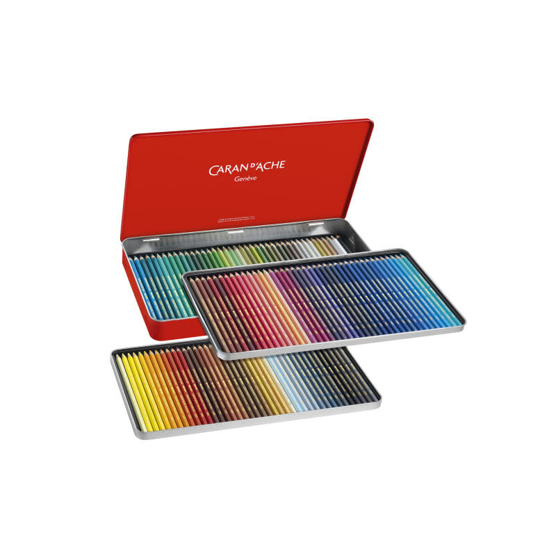 CARAN D'ACHE SUPRACOLOR® Soft Aquarelle Boîte métal de 120 crayons de couleurs