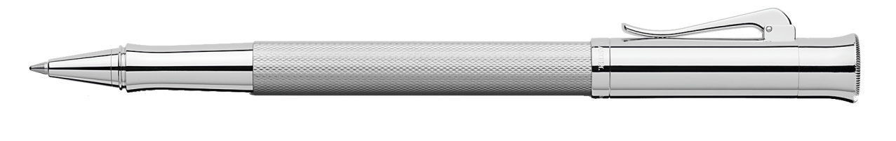FABER CASTELL Stylo Roller Guilloché, plaqué rhodium