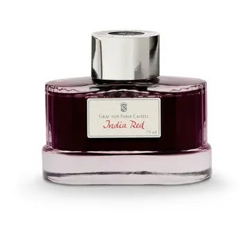 FABER CASTELL Flacon d'encre « Rouge indien » 75ml