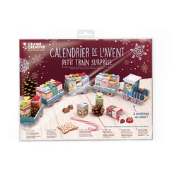 GRAINE CREATIVE Calendrier De L'Avent Petit Train Surprise