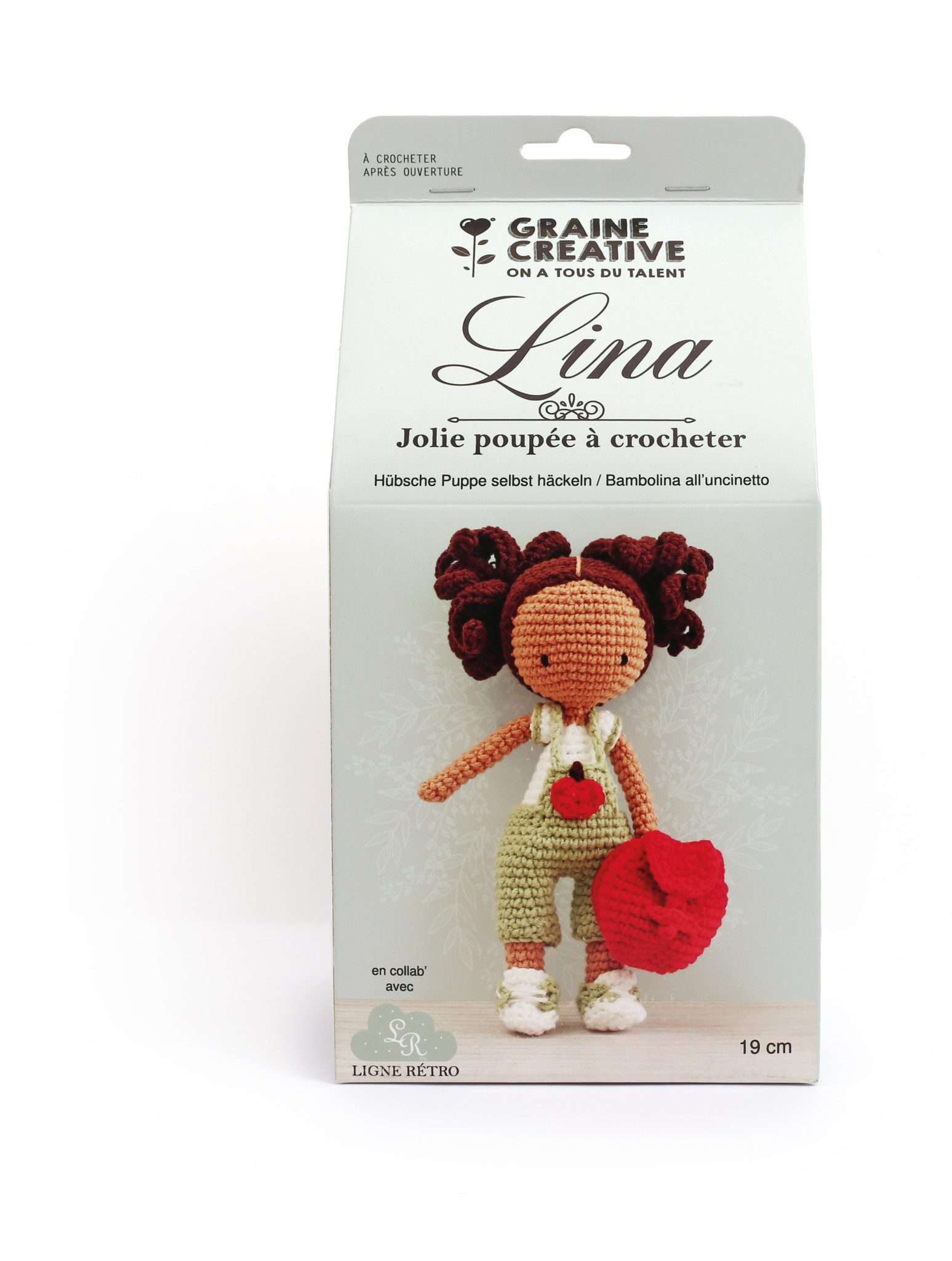 GRAINE CREATIVE Kit Crochet Poupée Lina