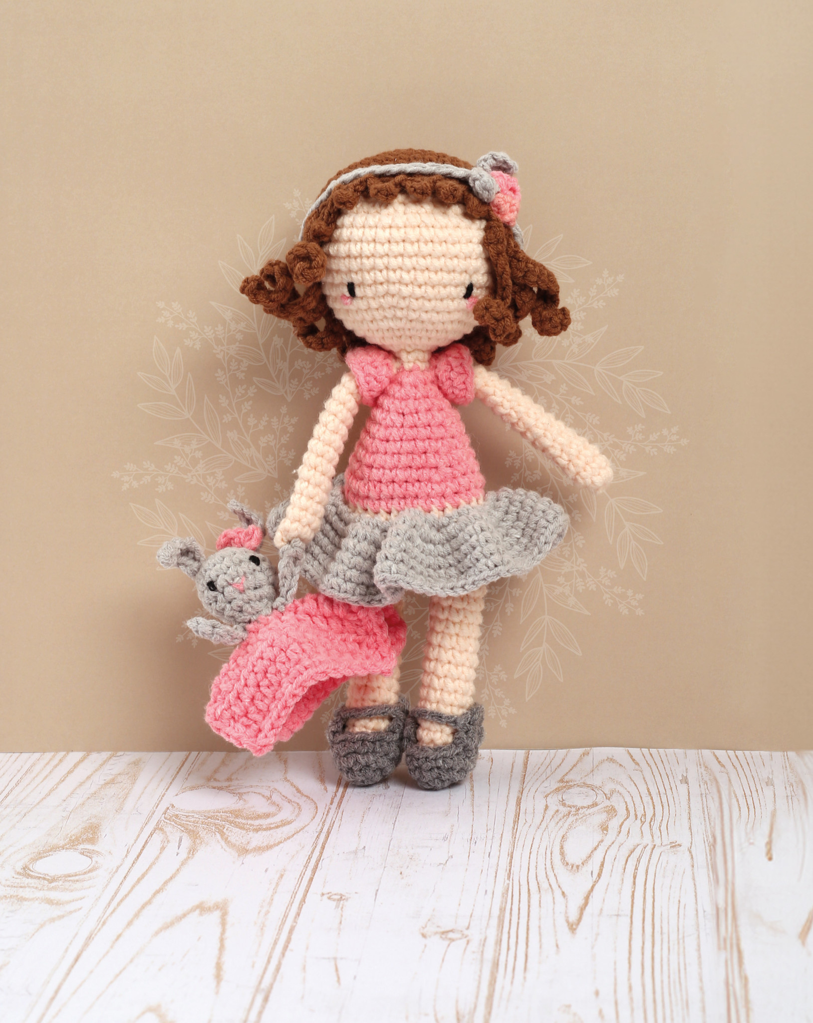 GRAINE CREATIVE Kit Crochet Poupée Iris