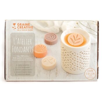 GRAINE CREATIVE Kit Diy L'Atelier Fondants A Bougie