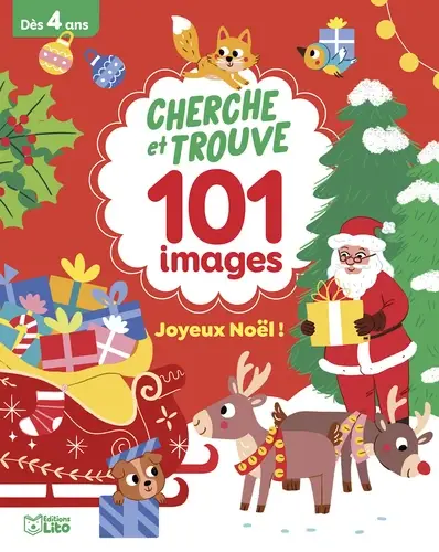 EDITIONS LITO Cherche Trouve 101 Noël 4 ans