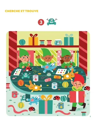 EDITIONS LITO Cherche Trouve 101 Noël 4 ans
