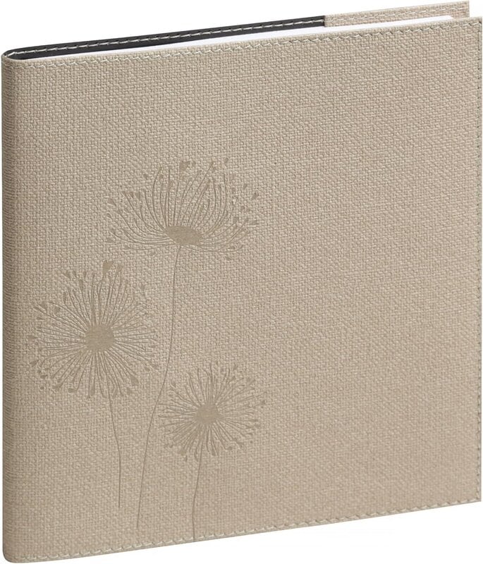 EXACOMPTA Agenda de bureau Lady 18 Nature 15 x 17 cm Semainier Beige