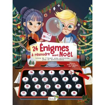 GRENOUILLE EDITIONS 24 Enigmes A Résoudre Avant Noël