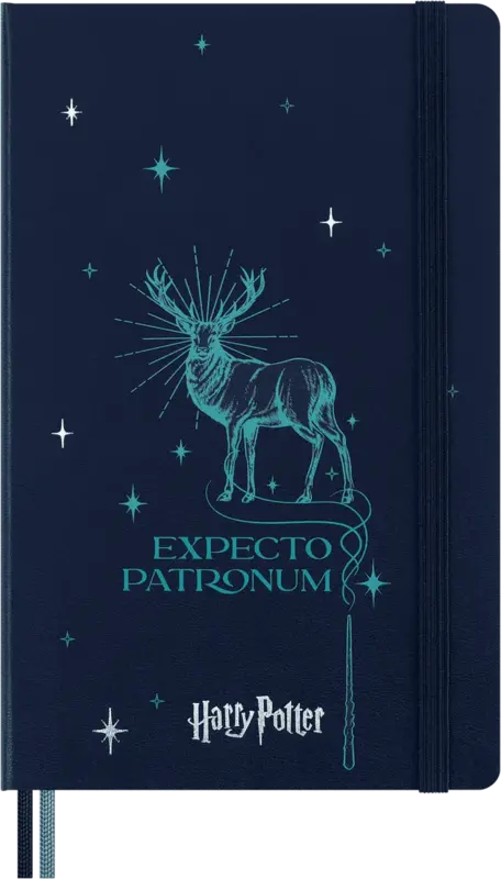 MOLESKINE Carnet Expecto Patronum - Grand Format - Pages Lignées - Couverture Rigide