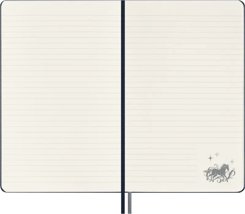 MOLESKINE Carnet Expecto Patronum - Grand Format - Pages Lignées - Couverture Rigide