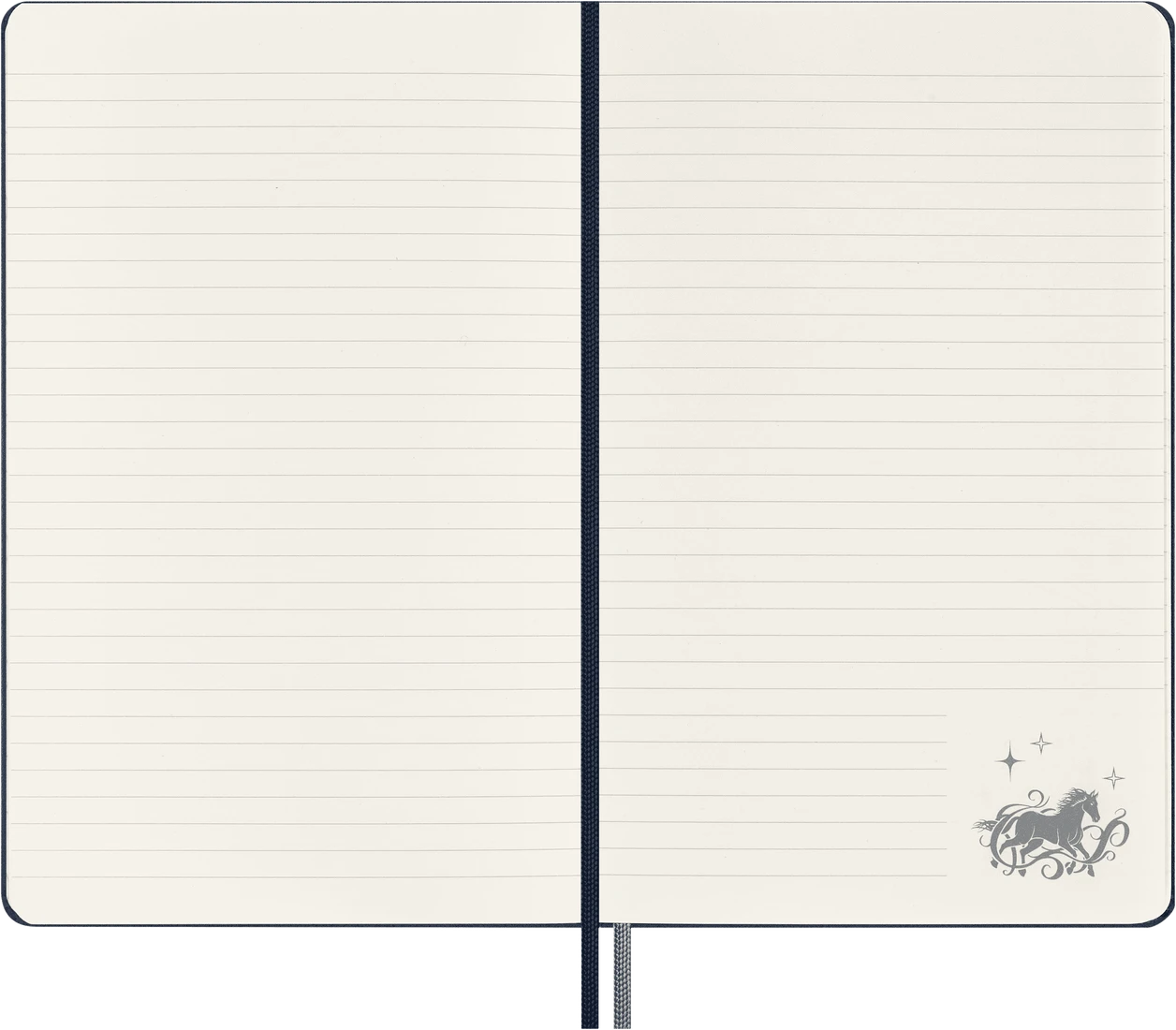 MOLESKINE Carnet Expecto Patronum - Grand Format - Pages Lignées - Couverture Rigide