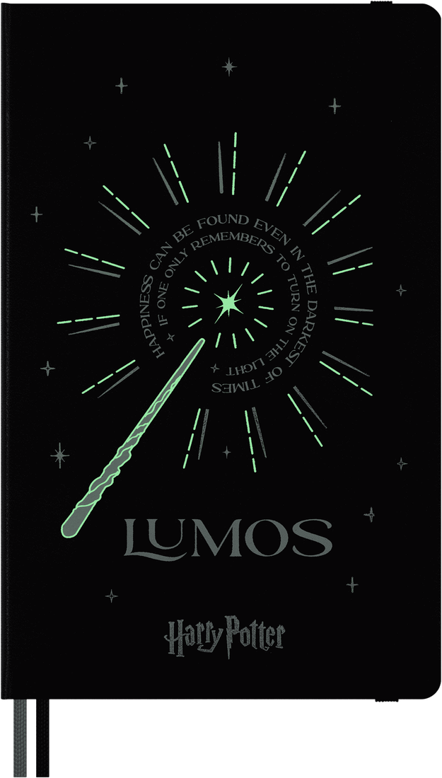 MOLESKINE Carnet Lumos - Grand Format - Pages Lignées - Couverture Rigide