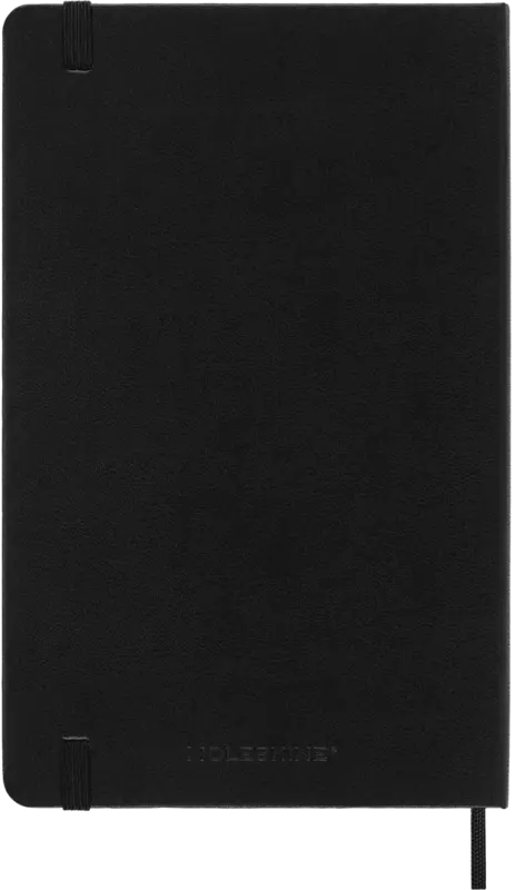 MOLESKINE Agenda Civil 12M Semainier Vertical Poche Noir Rigide