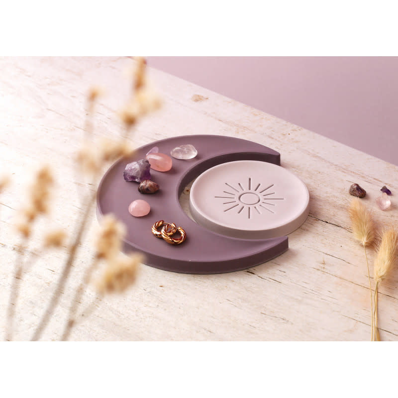 GRAINE CREATIVE Kit Jesmonite Lune Et Soleil