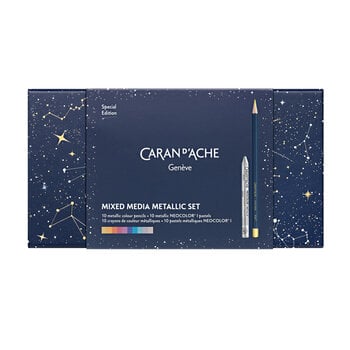 CARAN D'ACHE Set Multi-Produits Cosmic, 20 Pcs, Noël 2024