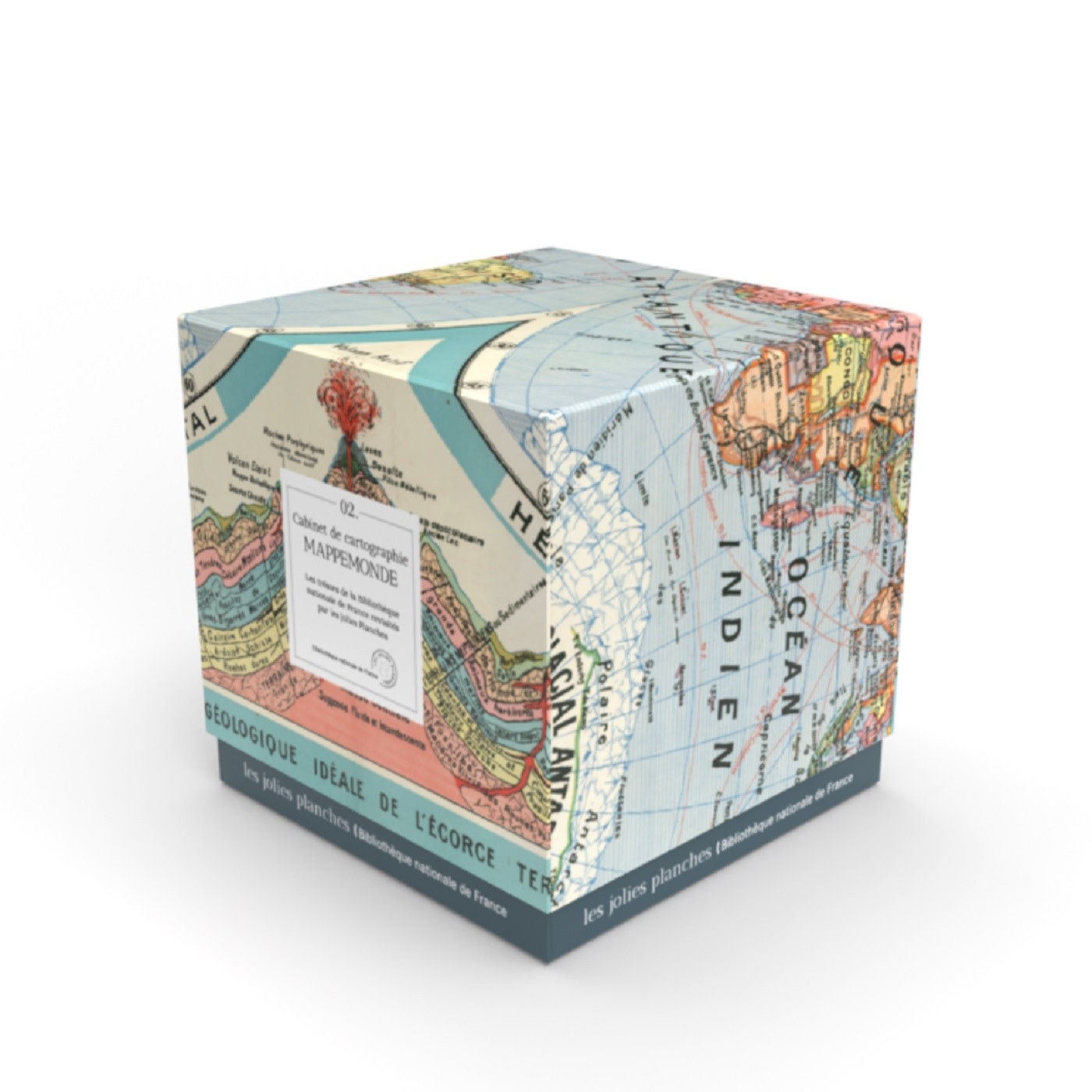LES JOLIES PLANCHES Puzzle - Mappemonde - 1500 pièces