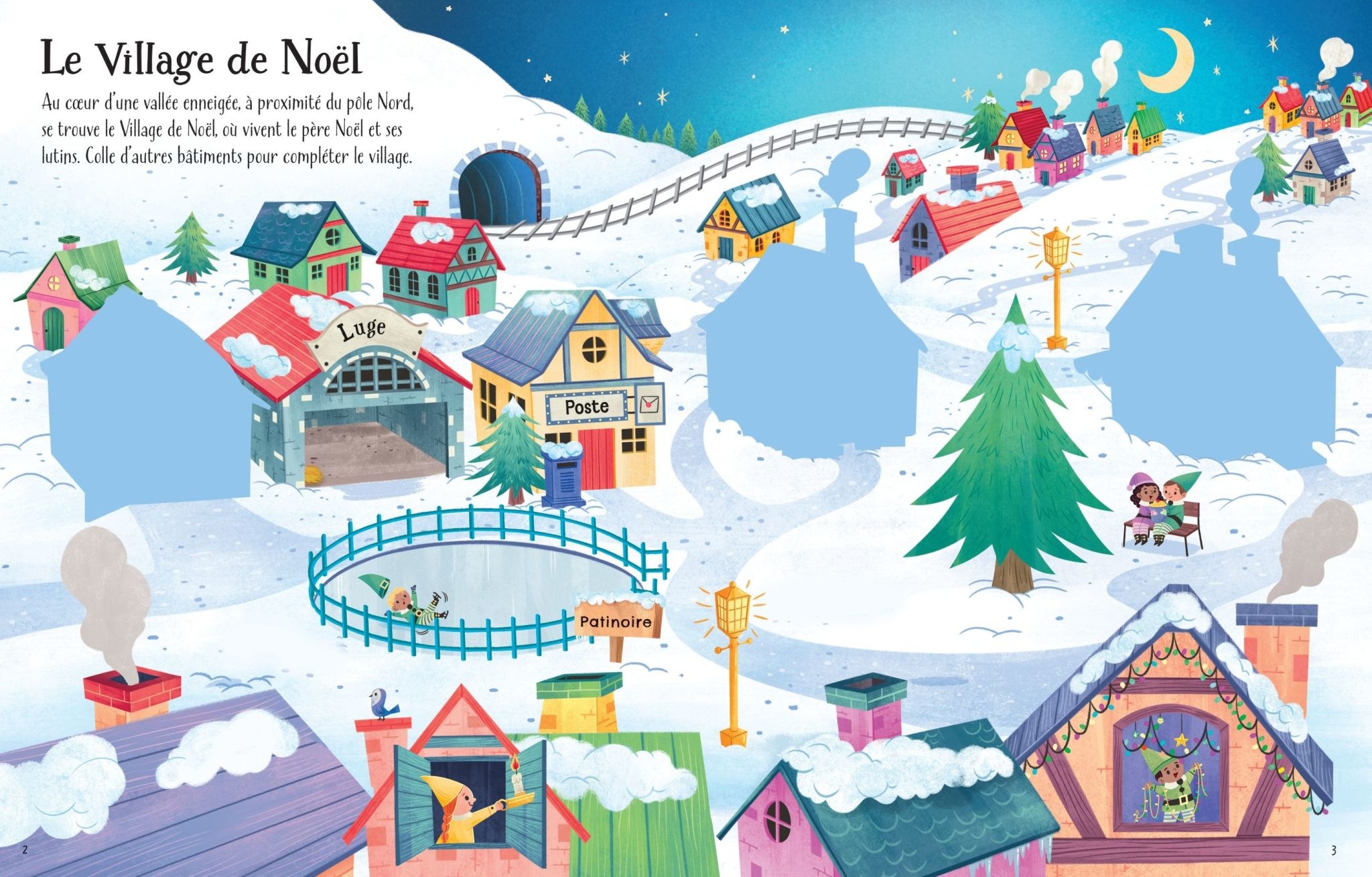 USBORNE PUBLISHING Joyeux Noël - Premiers Autocollants - Des 3 Ans
