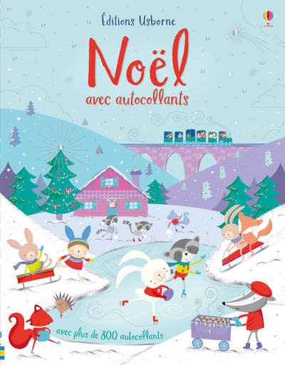 USBORNE PUBLISHING Noël avec autocollants