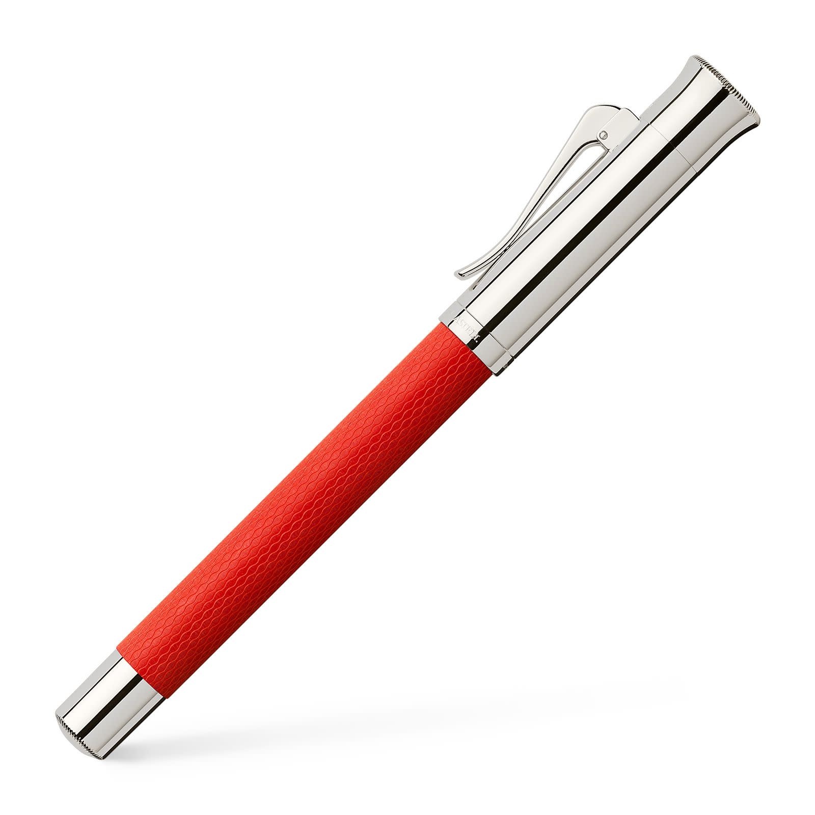 FABER CASTELL Stylo-plume Guilloché, rouge indien, M