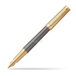PARKER Stylo Plume M Ingenuity Arrow Gt  Doré