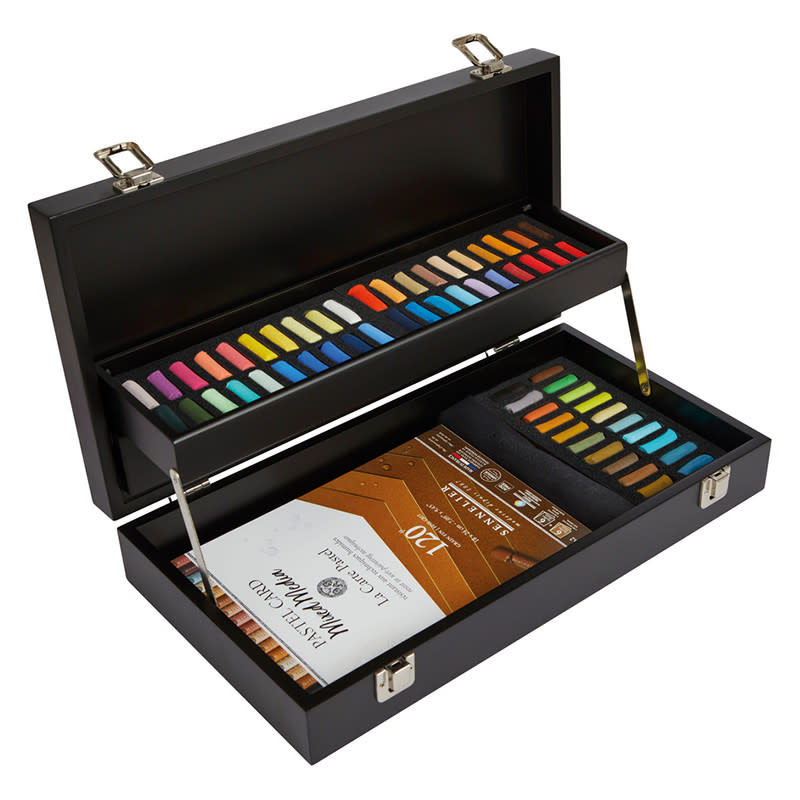 SENNELIER Coffret 60 1/2 Pastels Ecu Et Bloc