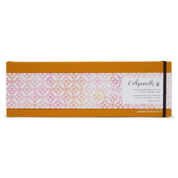 SENNELIER Carnet aquarelle 10x30cm 20 feuilles - 300g