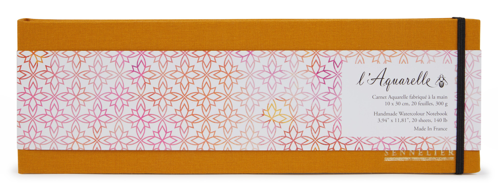 SENNELIER Carnet Aquarelle 10x30cm 20F 300G