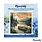 FIGURED'ART Mini Peinture par Numéros Lac De Montagne Et Canoë 20X20Cm Toile Tendue Sur Chassis