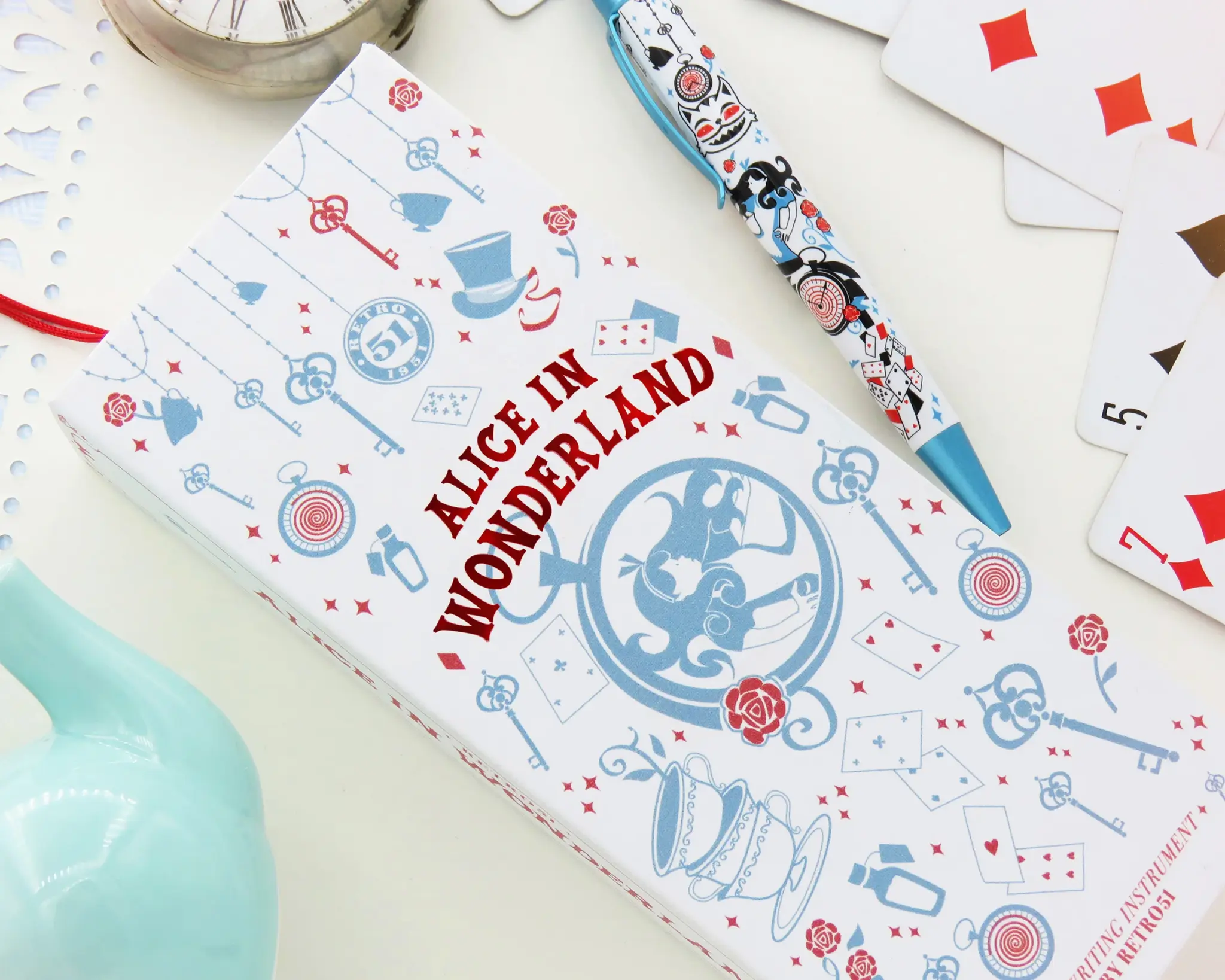RETRO 51 Tornado Stylo Roller The Literary Collection Alice In Wonderland Coffret Edition Numérotée