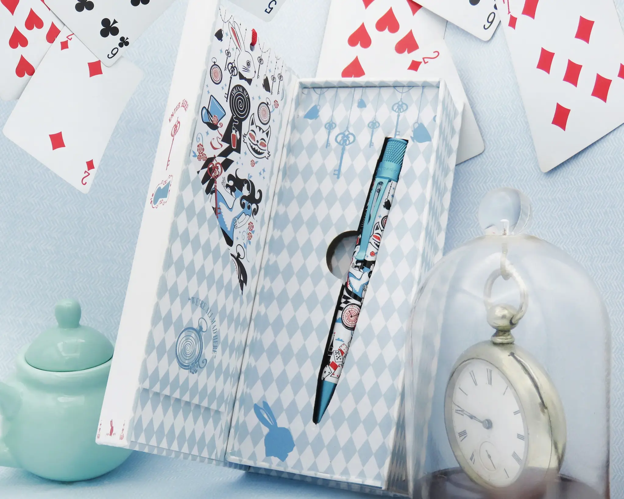 RETRO 51 Tornado Stylo Roller The Literary Collection Alice In Wonderland Coffret Edition Numérotée