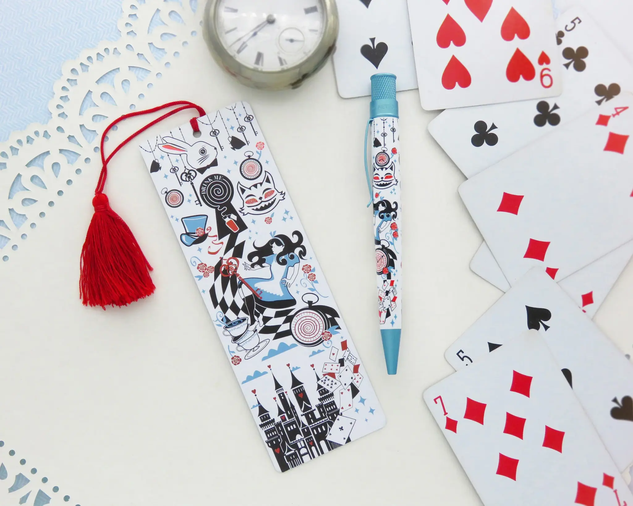 RETRO 51 Tornado Stylo Roller The Literary Collection Alice In Wonderland Coffret Edition Numérotée