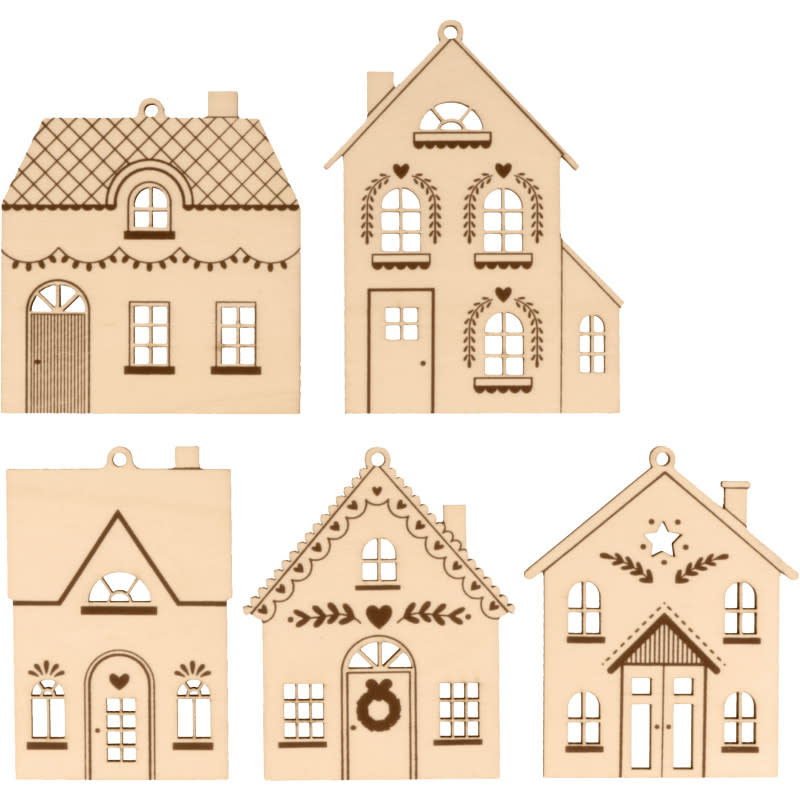 ARTEMIO Silhouettes 5 Maisons Home 4 Xmas