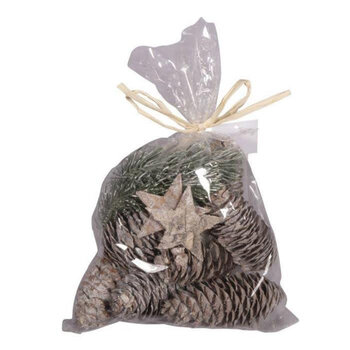 RAYHER Mix Décorations Avec Etoile, Assorties, 4-12Cm, Sachet 12Pces