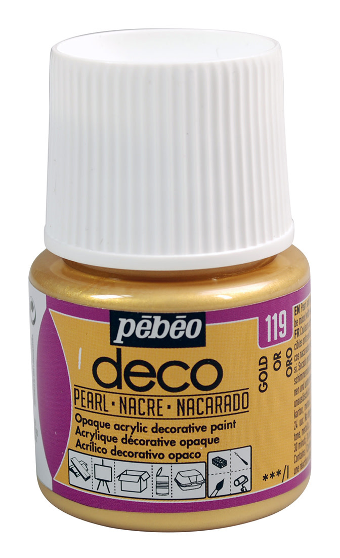 PEBEO Deco Nacre 45 Ml Or