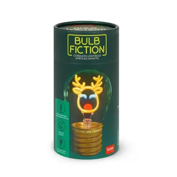 LEGAMI Lampe De Table Forme Ampoule - Bulb Fiction - Reindeer