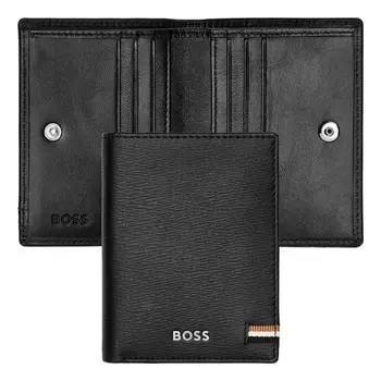 HUGO BOSS Porte-Cartes Double Iconic Black