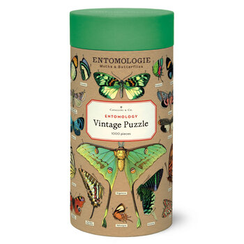 CAVALLINI PAPERS Puzzle 1000 Pièces Entomologie. 55 X 70 Cm