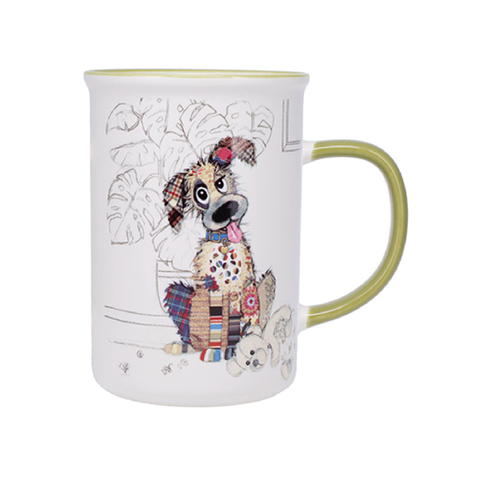 KIUB Mug Timbale Droit L 360 Ml Kook Chien