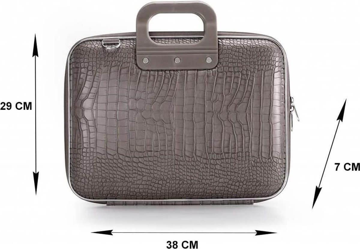 BOMBATA Mallette Coccobombata Vinyle 13" Gris Foncé