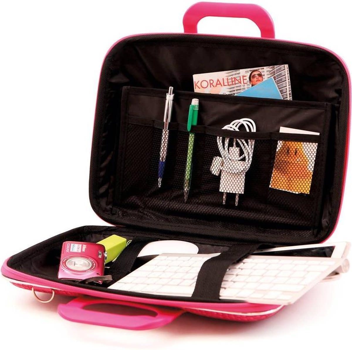 BOMBATA Mallette Coccobombata Vinyle 13" Gris Foncé