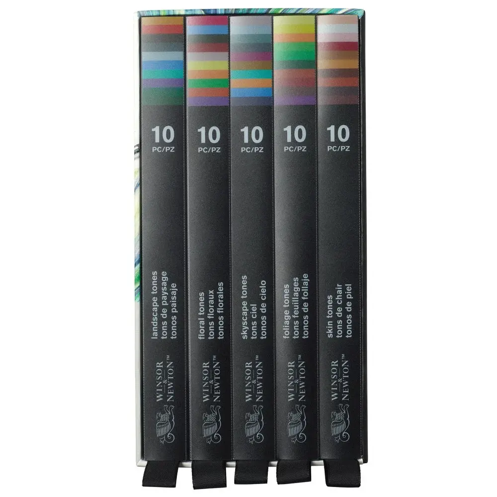 WINSOR & NEWTON Coffret Studio Collection Crayons Aquarellable X50